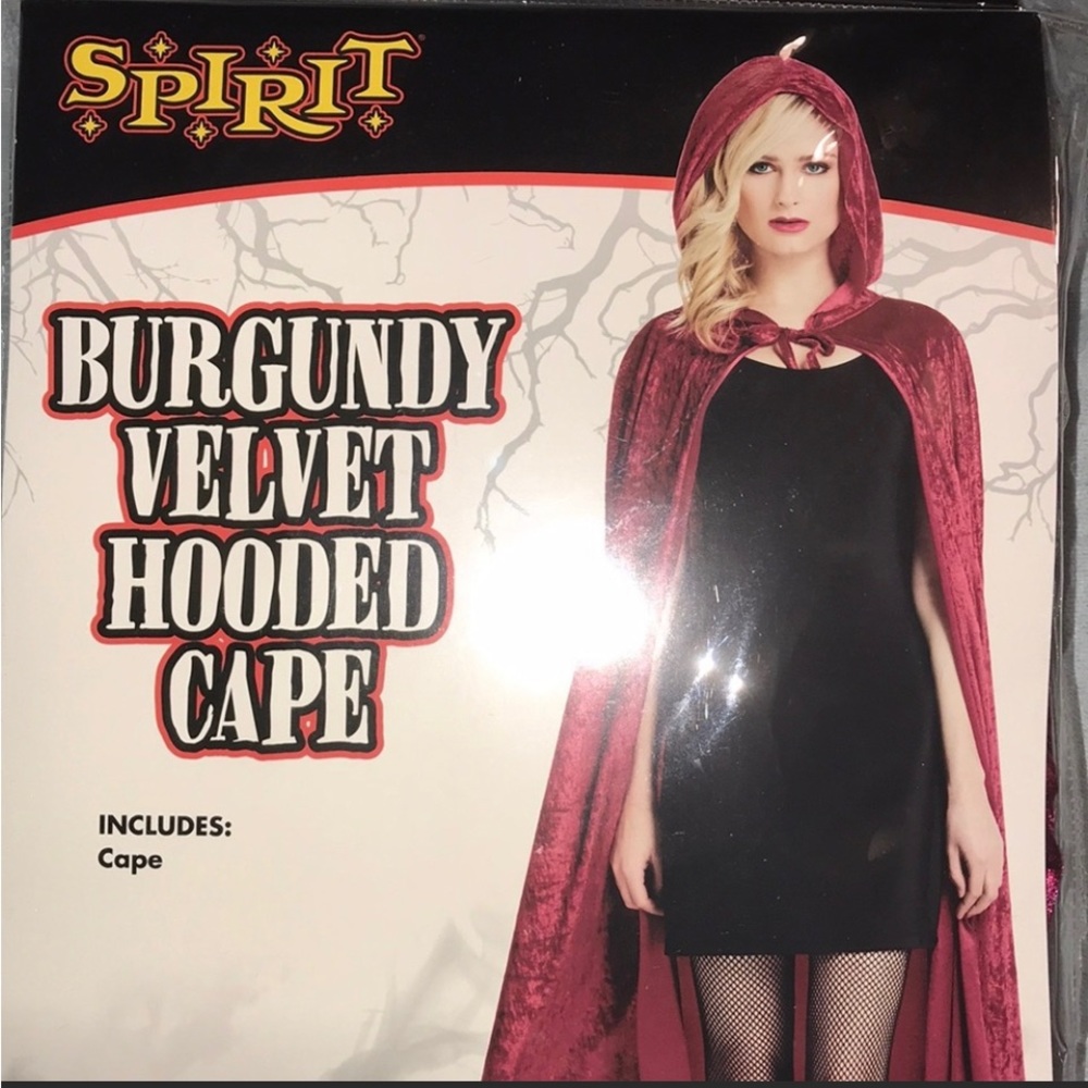 Red velvet Cape